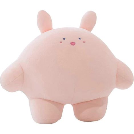 Niedliches, 40 cm (15,7 Zoll) großes, zylindrisches Plüschhasen-Körperkissen mit Cartoon-Muster, für Kinder, ultraweiches Kuscheltier. (1/5)