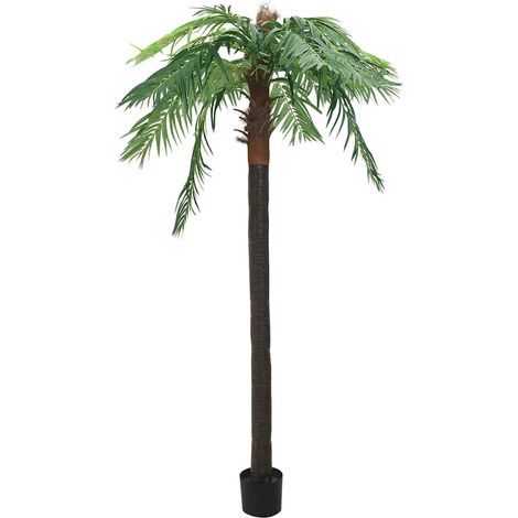 vidaXL Palmera fénix artificial con macetero 305 cm verde (1/2)