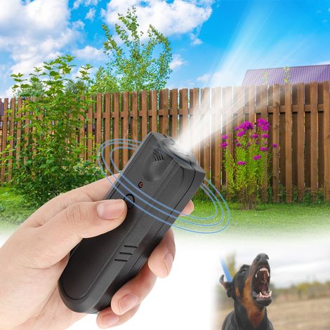 Tragbares Ultraschall-Hundeabwehrgerät zur Antibellkontrolle und Trainingsgerät (1/5)