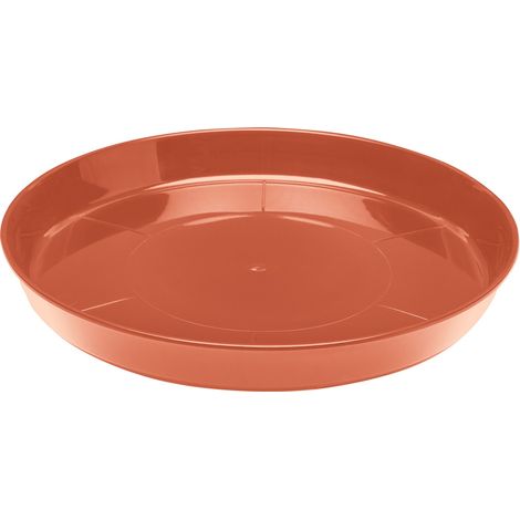 Garronda Soucoupes pour Pots Horticulture Ronds GD-0026 (1 pièces Terracota, ⌀ 18cm H=3,5cm)