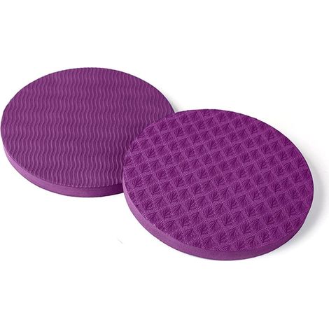 Yoga-Knieschoner, 2er-Set, TPE, lila (1/3)