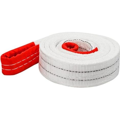 Sangle de Levage Élingue de Levage Durable avec Boucle Plate Sangle en Polyester Élingue de Levage de Cargaison Sangles de Levage pour palan Sangles de gréement de Charge 2T Sangles de Levage 2m (1/5)
