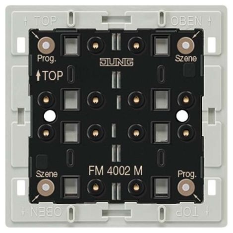 Jung eNet Funk-Wandsender-Modul, 2fach, F40 FM 4002 M