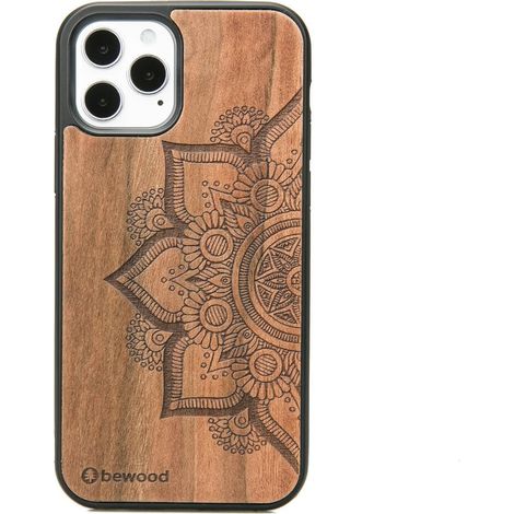 Funda de madera para iPhone 12 / 12 Pro MANDALA MANZANO (1/3)