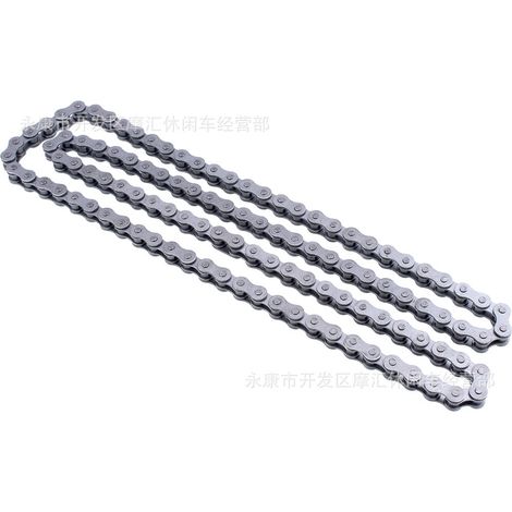 Mini motorcycle/bicycle accessories, two-stroke 50cc, 60cc, 80cc chain, drive chain, 415 type, 110 links.