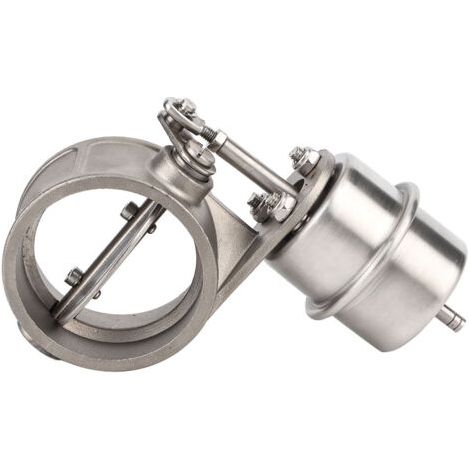 Universelles 2,5"-Auspuffregelventil, kompatibel mit 63-mm-D-Rohr - Fahrzeugzubehör (offen) (1/5)