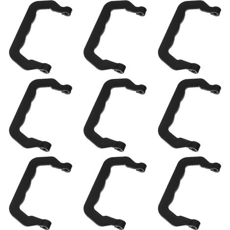 10 poignées en plastique pour cage de transport portable d'extérieur pour hamsters et lapins (1/3)