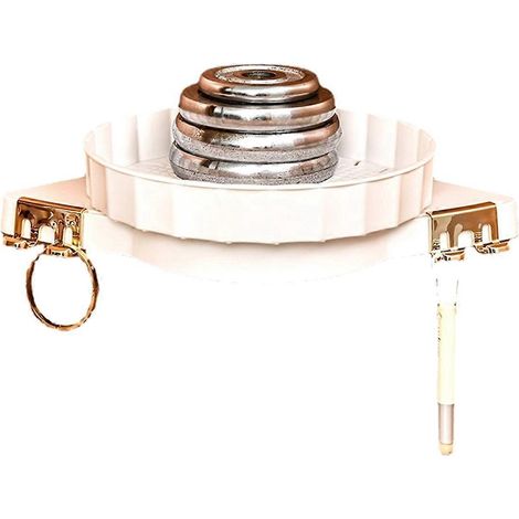 1 Stück 360° drehbarer Badezimmer-Organizer & Ablageregal für das Badezimmer