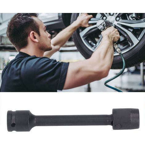 Manchon universel allongé pour centrale photovoltaïque, clé pneumatique hexagonale intégrée avec tête mobile, manchon pour clé électrique, H14-150 mm (1/5)