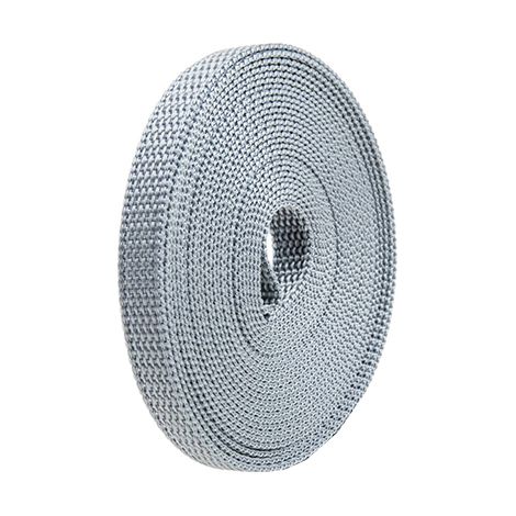 Rollo de 6 metros de cinta para persiana de 14mm de ancho color gris (1/2)
