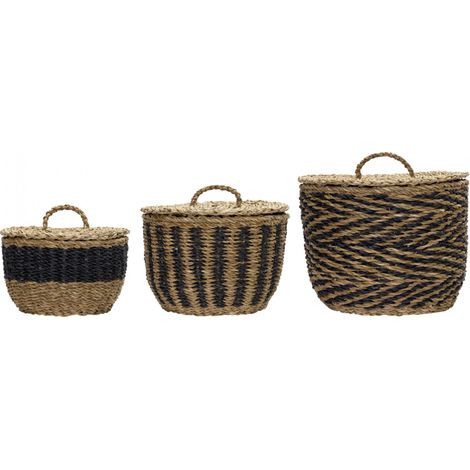 Lot de 3 paniers de rangement Cesto (1/5)
