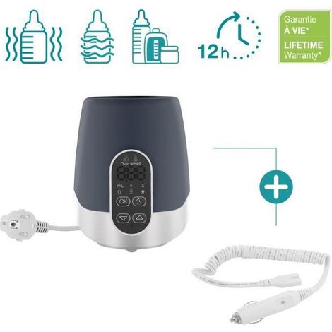 BABYMOOV Chauffe biberon nomade maison/voiture NutriSmart - Programmable (1/10)
