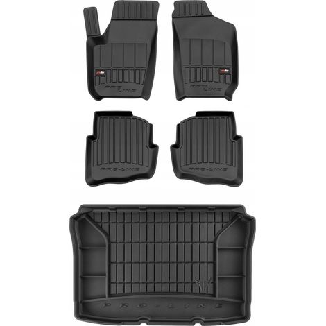 SET Alfombrillas de goma 3D VW Polo 4 HB 2001-2009 3 puertas (1/5)