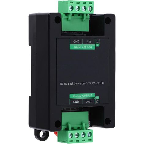 Convertisseur de Puissance CC vers CC, Alimentation Non Isolée de 3,3 W à 5 W avec Bornier Enfichable de 5,08 Mm, Idéal pour Le Montage Industriel et Commercial sur Rail DIN (1/5)