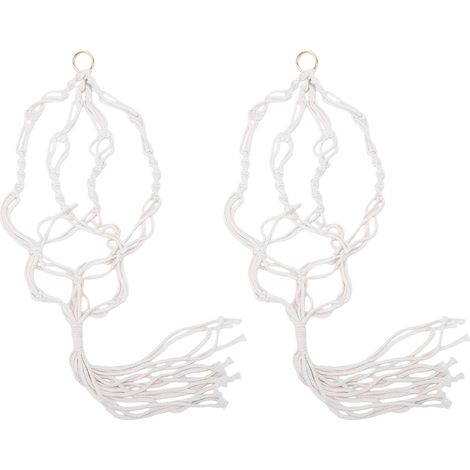 Suspension pour plantes en macramé ZJchao l'intérieur et l'extérieur (1/5)