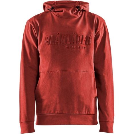 Sweat à capuche imprimé 3D rouge brique TM - BLÅKLÄDER - 353011585909M
