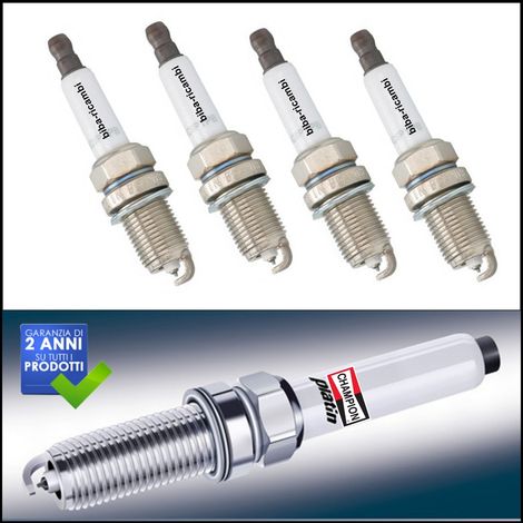 Kit 4 candele originali champion platinum artOe2140