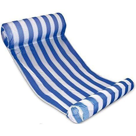 Hamac gonflable bleu pour piscine (1/5)