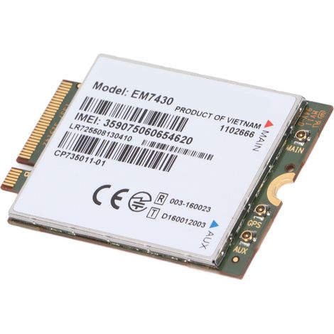 Module 4G, transmission rapide LTE HSPA+ UMTS 300 Mbps, carte sans fil facile à utiliser pour Windows 7