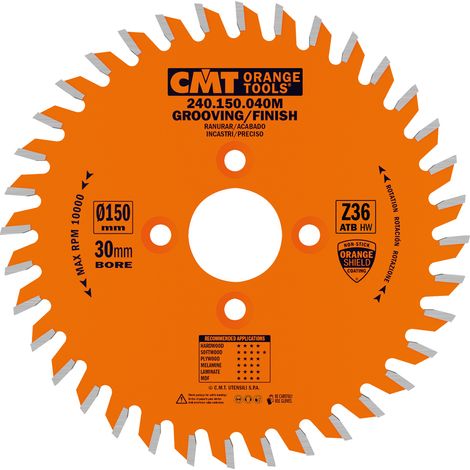 240.150.040M LAMA CIRCOLARE PER INCASTRI HW 150x4.0/3.0x30+4 Z36 ATB (1/5)