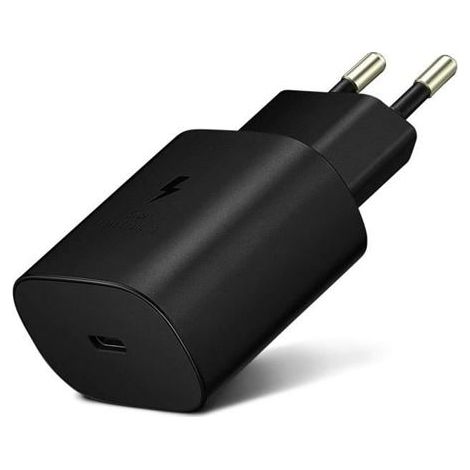 Chargeur USB Type C 25 W à charge rapide Samsung d'origine, noir (1/5)