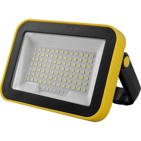 Projecteur LED rechargeable, 5 modes, lampe de travail LED alimentée par batterie, avec câble USB, lampe de travail portable, étanche IP65