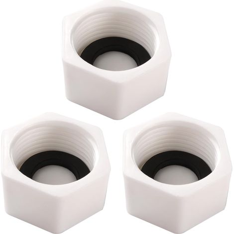 3 Pièces G1 Bouchon Plomberie Filetage Femelle, Bouchon de Fin Raccord Tuyau PPR, pour Plomberie Robinetterie (1/5)