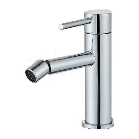 Miscelatore Bidet Moon in Ottone Cromato con Piletta Click Clack