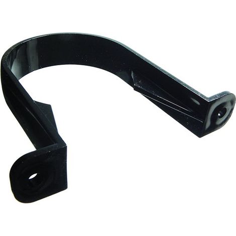 DowNPIPE Lot de 12 supports de fixation à clip Noir 68 mm (1/2)
