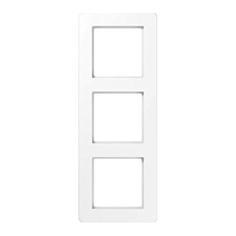 CADRE AFLOW TRIPLE BLANC ALPIN THERMOPLASTIQUE JUNG AF583BFWW