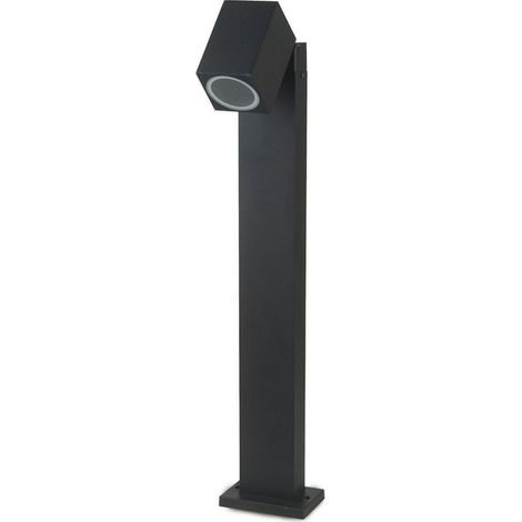 V-TAC VT-7612 Portalampada da giardino con fissaggio a terra alluminio nero 1xGU10 ruotabile IP44 - sku 7554 (1/5)