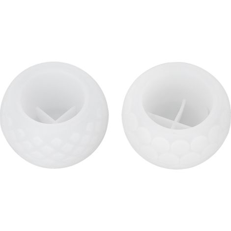 Moule Résine 2 Pièces, Porte-Bougie Déformable Forme Irrégulière, Pot Bijoux Décoratif Pratique (1/5)
