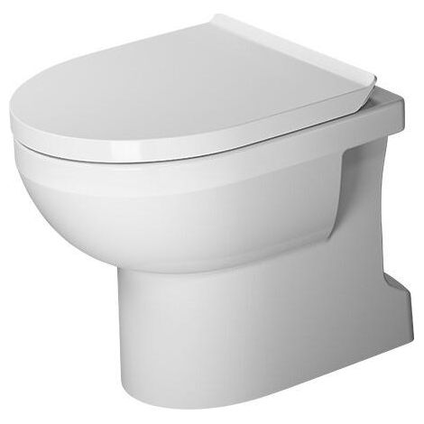 Duravit No.1 Stand-WC, rimless, 370x560mm, Abgang senkrecht, (1/5)