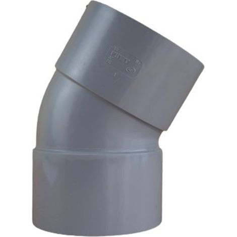 Coude PVC 30° Femelle/Femelle Ø100 - First Plast (1/5)