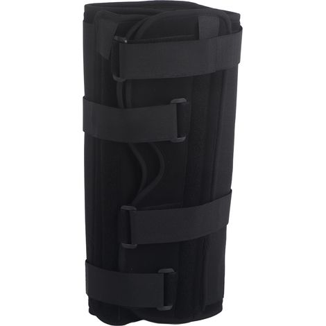 Attelle genou 3 panneaux réglable - Soulagement douleur et récupération rapide pour entorses, luxations, blessures (32 cm) (1/5)