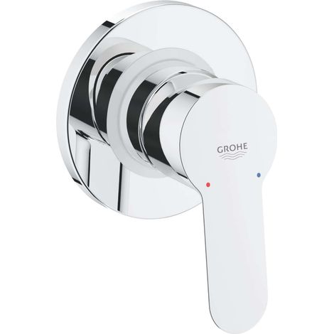 Grohe BauEdge - Unterputz-Duscharmatur, mit Körper, Chrom 29040000 (1/2)