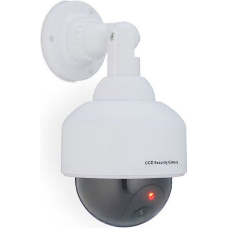 Fausse Camera - Dome LED Clignotante - Interieur Exterieur - Blanc - 23,5 x 12,5 x 14 cm - 240 g (1/5)