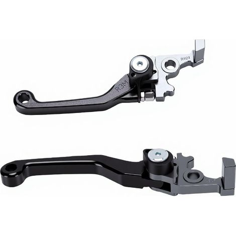 Brake and clutch lever set, compatible with S Elect electric mountain bikes CNC machined, adjustable, anodized, ergonomically designed, unbreakable, alloy handlebar levers (1/5)