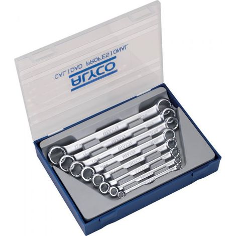 Set 8 clés plates à double mâchoire en étoile module ALYCO 191396