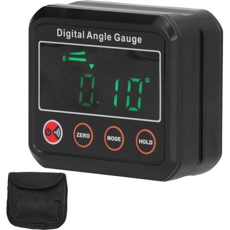 Digital Angle Gauge High‑Accuracy Multifunctional Angle Instrument LED Automatic Level RulerDL1912