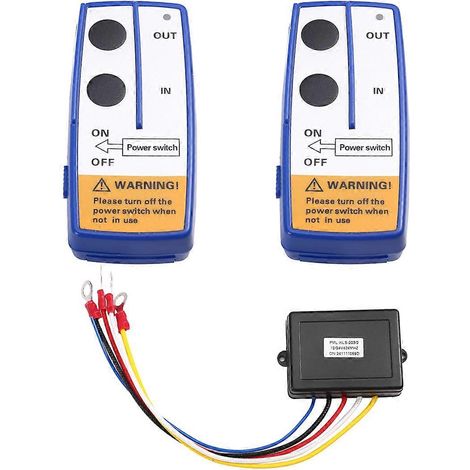 Treuil, télécommande, benne basculante, 12 V, camion de dépannage (1/5)