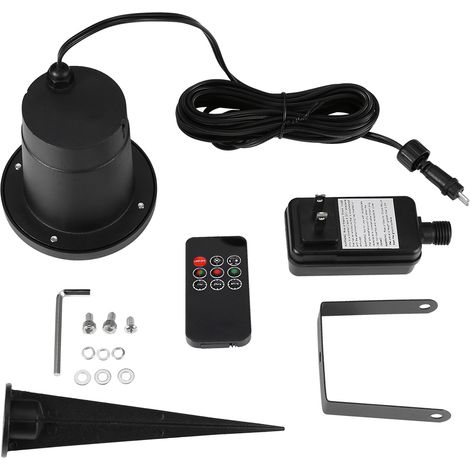 Projecteur laser d'étoiles lumineuses de Noël pour extérieur, décoration de jardin, mariage et fête de Noël (1/5)