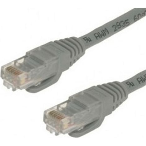 Mach Power Cavo Lan Ethernet Utp Cat.6 1M Cca Colore Grigio