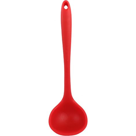 Louche En Silicone - Résistante À La Chaleur - Pour Cuisine Et Préparation De Soupe - 1 Pièce (1/2)
