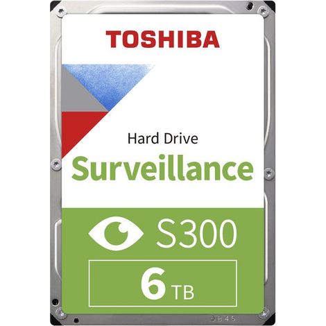 Disco Duro de Vigilancia Toshiba S300 6 To SATA