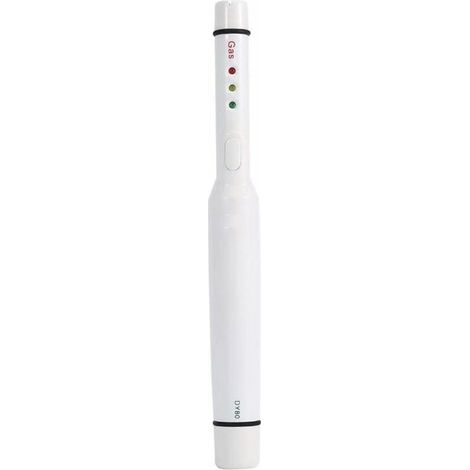 Indicateur de fuite de gaz, indicateur portatif Fuite de gaz naturel méthane propane butane alarme détecteur testeur de détecteur blanc, 220X30X30mm (1/5)