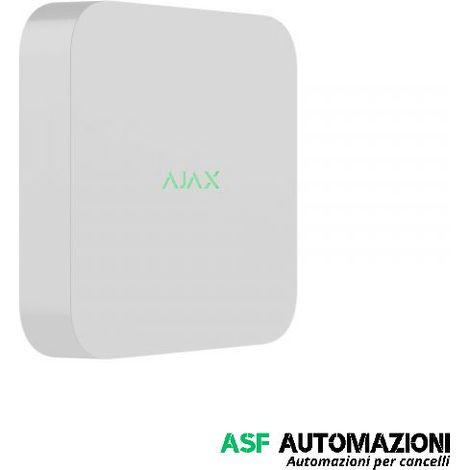 AJAX 134500.122.WH1 NVR HAC 8 Canali HDMI Bianco Videoregistratore IP ONVIF fino a 16TB