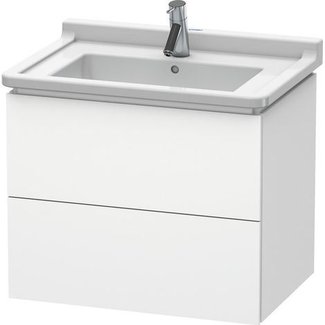 Duravit L-Cube bâti-support lavabo suspendu, 2 tiroirs, (1/5)