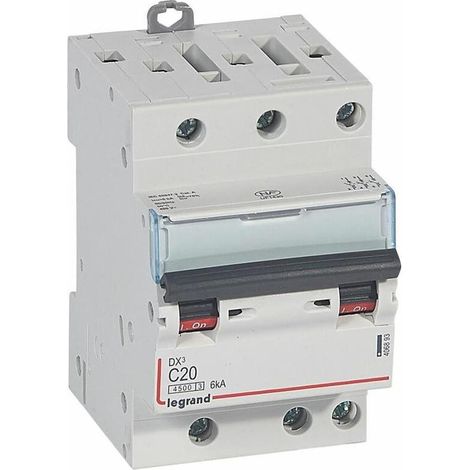 Legrand DX³ 406893 Leistungsschalter 20A 6kA 400V Drehstrom