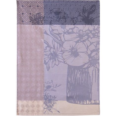 Küchenhandtuch Bouquet 50x70 Zwoltex Ziegengrau Beige (1/2)